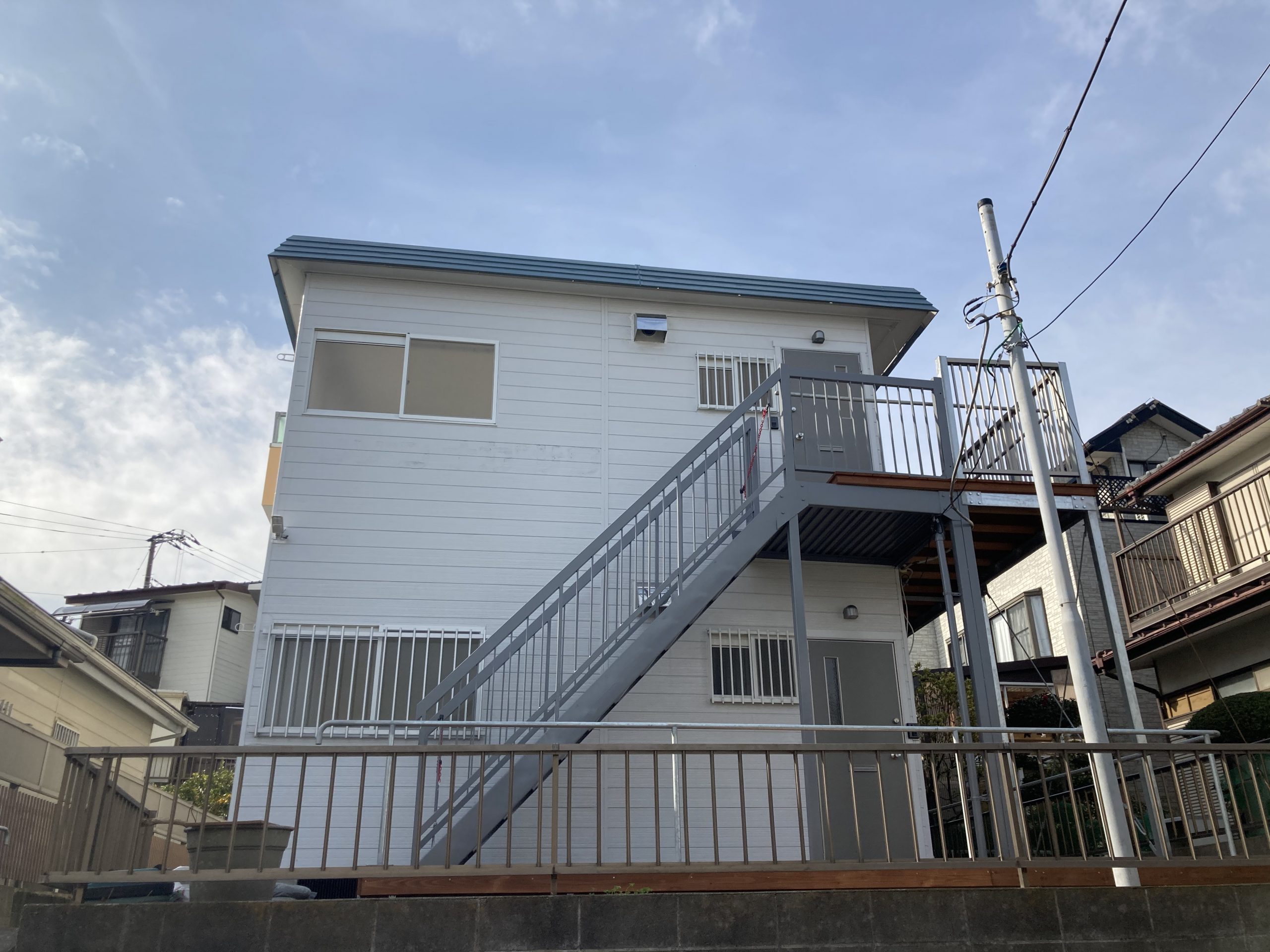 検査済証なし、図面なし！！木造アパートを老人ホーム(サービス用高齢者住宅)へ用途変更しました